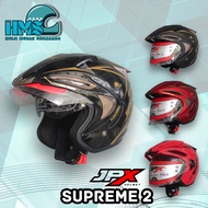 JPX SUPREME & JPX SUPERMOTO HELMET SOLID COLOR MOST COMPLETE ORIGINAL HALF FACE MEN & WOMEN SEMICROS