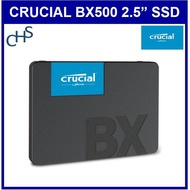 Crucial® BX500 240GB 250GB 480GB 500GB 1000GB 1TB 2000GB 1TB 3D NAND SATA 2.5-inch SSD 3 Years Sg Wa