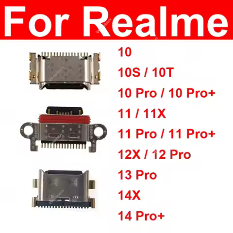 USB Charger Dock For Realme 10 11 12 Pro Plus 10S 10T 11X 12X 14X Pro Plus USB Charging Port Connect