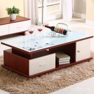 Living Room Special Offer Tempered Glass Creative Coffee Table Small Apartment Modern Simple Coffee 