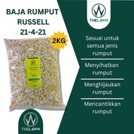 [2KG] Baja Rumput Karpet Russell Premium + Humic Acid Untuk Semua Jenis Rumput Premium Carpet Grass 
