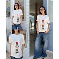 Ganni T-shirt Short-Sleeved Round Neck T-shirt🪿