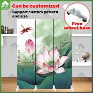 (3/4/5/6 Fold) wall divider screen partition movable foldable decorative wall simple bedroom partiti