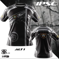 TACTICAL T SHIRT IPSC FULL SUBLIMATION BAJU IPSC REDAY STOCK