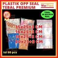 THICK OPP PLASTIC GLUE 15X25; 16X25; 18X25; 20X25 VERY CUTE OPP Plastic Bag Transparent Plastic Bag 