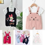 Baby girl bib Set (with shirt) 0-24m Disney (BABY FORM) newborn bib X04-154 F0832-3m 0464L 0743L 090
