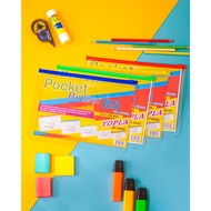 Binder Pocket B5 Ziplock Binder B5 26 Hole/ Zipper Pocket/ Pocket Binder/ Plastic Ziplock/ B5 Plasti