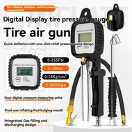 Digital Electronic Tire Pressure Gauge, Car Tire Filling Gun Barometer Inflation Pressure Gauge Infl