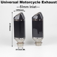 Universal Motocross Exhaust Motorcycle Exhaust Muffler Escape Pipe Slip On For PCX NMAX 155 125 CBR250 CB400 CBR250RR R3