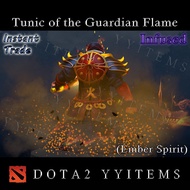 DOTA2 Ember Spirit (ES) Tunic of the Wandering Flame “Infused” Mythical Belt 灰烬之灵 融合 迷焰外衣 火猫 特效 全解锁 