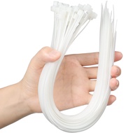 Shappy 50 Pcs Zip Ties Heavy Duty Strong Large Cable Wire Ties Zip Ties Industrial Sturdy Wire Ties,