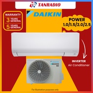 Daikin 1.0HP / 1.5HP / 2.0HP / 2.5HP 4 star STANDARD INVERTER BLUE FIN WIFI Air Conditioner AC 冷气机