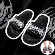 LOOKER- รองเท้าแตะ LOOKER GANG สีดำ V.1 ของแท้ 100%