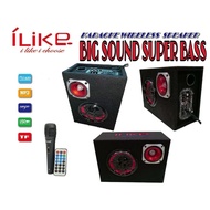 amplifier with speaker audio speaker am fm radio with bluetooth speaker rechargeable ILIKE IE-555MB