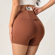 Quần short NAQI 750 quần tập Yoga Gym Quần Leging đùi vải lulu Creora cao cấp