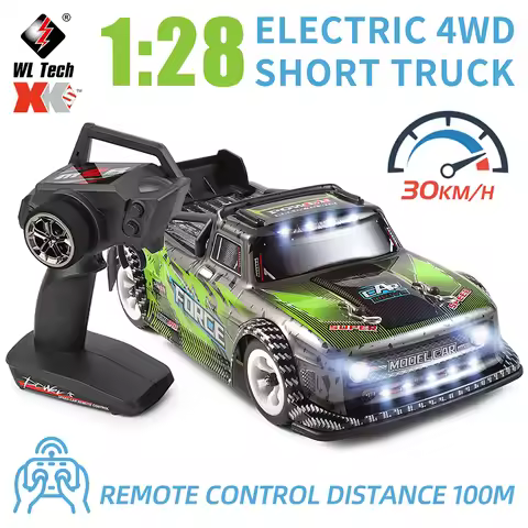 RC Wltoys 284131 1/28 2.4G 4WD Short Course Drift RC Car Vehicle Models With Light 30km High-speed K