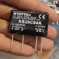 SB99 ssr solid state relay kyotto kb20c04a 3-32vdc/3v/5v/12v/24v/48v 4a