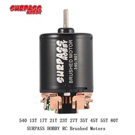 Ready Stock Surpass Hobby  540 80T 13T 17T 21T 23T 27T 35T 45T 55T 540 Brushed Motor for 1/10 Off-Ro
