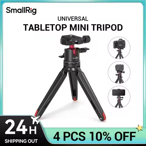 SmallRig Universal Tabletop Mini Tripod with Panoramic Ball Head Tripod for Phone Tripode for Camera