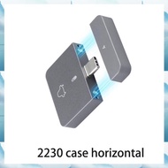[G V W E] M.2 NVMe 2230 SSD Enclosure USB C Adapter 10Gbps USB3.2 Gen2 External Case Box for M2 2230