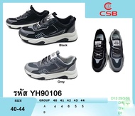 รองเท้าผ้าใบยี่ห้อcsbรุ่นyh90106-01size40-44