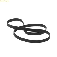 Doublebuy Replacement Turntable Belt Rubber Flat Drive Belt for Record Player DVD