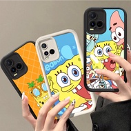 HK-40 SpongeBob Luxury shockproof Casing for VIVO Y21 Y21t Y21e Y21s Y33s Y300 T4 IQOO Z10 13 Pro Pl