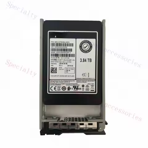 R+ For DELL MZILS3T8HMLH0D3 SSD 3.84TB SAS 12Gb/s 2.5" JR1HP PM1633a 512b/s 90-100%