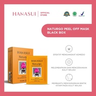 1 Box Isi 10Pcs Hanasui Naturgo Masker Lumpur Wajah / Naturgo Bpom /