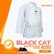 Baju Melayu Sekolah Rendah Agama Kain Cotton TC JENAMA BLACK CAT TAIPING KAIN SOFT COTTON BC013