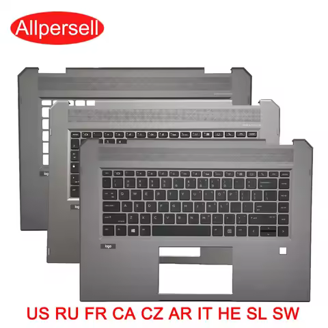 Upper Cover Keyboard For HP ZBook Studio X360 G5 15S XW1 Laptop Palm Rest Case shell US RU FR CA IT 