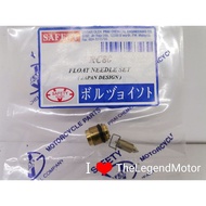 SUZUKI RC80 RC100 Float Needle Jarum Minyak Pelampung Carburetor Rocket Jarum 100% Original Safety &amp; Good Quality Assure