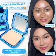 SKINTIFIC TWC Powder 9g Ultra Cover Foundation full coverage Concealer face oil Control compact