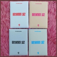 ∟ ∵ Twice WITH YOUTH Between 1&2 Album POB Photocard Set