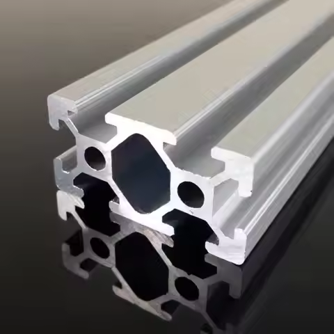 2040 T groove EU standard aluminum profile extrusion 100mm-1000 mm long guide aluminum profile for D