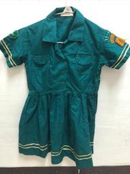 女童軍制服洋裝 童軍制服洋裝 表演服道具服戲服蒐藏用紀念衣公司制服角色扮演