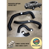 NISSAN NAVARA NP300 - RADIATOR & BY PASS HOSE SET