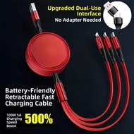 MayPal | Fast Charging Car Charger for Avita 11/12 3-in-1 USB Adapter