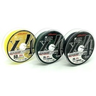 Asuka Bravo X4 Braided Line 100m Fishing Line Tali Benang