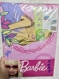 TOTO ชุดผ้าปูที่นอนครบเซ็ต (ไม่รวมผ้านวม) ลายบาร์บี้ ดิสนีย์ 5-1/2 ห้าฟุตครึ่ง