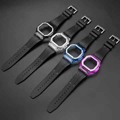 DW5600 Rubber WatchBand for Casio G-Shock DW-5600 5025 DW-5000 GW-M5610 GW-5600 GLX-5600 Protective 