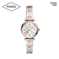 Fossil Carlie Twotone Stainless Steel Watch ES5201