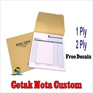 CETAK NOTA 1 RIM 3 PLY RANGKAP NOTA surat jalan form 3ply 1rim