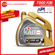 Kaito Japan 10W40 Semi Synthetic Engine Oil API SP/CF 4 Liters