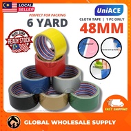 [READY STOCK] 2 Inches 48mm x 6 Yard Cloth Duct Tape Waterproof Duck Tape Colored Duct Tape Colored 