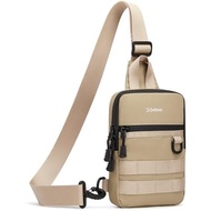 G4Free Small Crossbody Sling Bag, Mini Tactical Chest Bag Waterproof EDC Shoulder Bag for Men Women