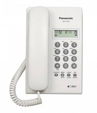 โทรศัพท์บ้าน โทรศัพท์สำนักงาน แบบมีสาย Panasonic รุ่น KX-TSC73 new (KX-T7703)สีขาว/สีดำ