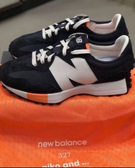 Niko and... x New Balance 327 跑步鞋 藍灰
