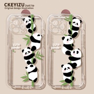 Suitable for Apple 14 Phone Case 15 New iPhone17promax Cute Panda 16/14plus All-Inclusive ip12 Shock