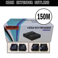 Hdmi Extender Over Single Cat 5 5E 6 Cable 150 Meters